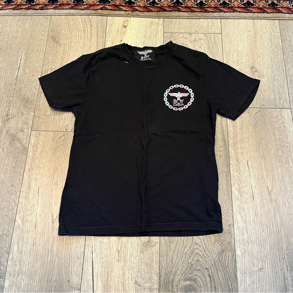 Boy London holographic tee